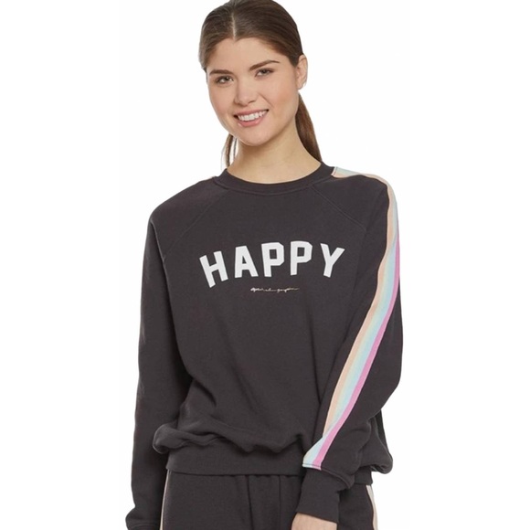 Spiritual Gangster Happy Classic Crewneck - Picture 1 of 9